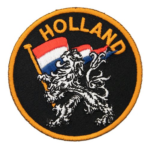 A-ONE 補丁立體繡貼 荷蘭標誌 刺繡 補丁 DIY胸章 徽章 裝飾貼 布貼 布