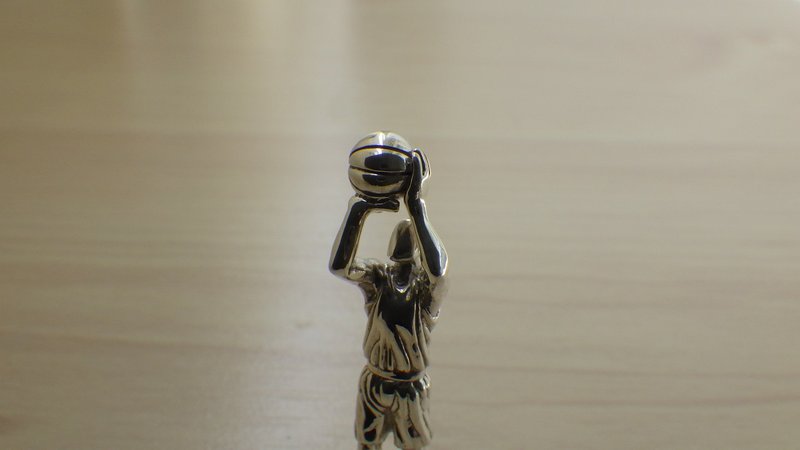 Basketball Player Pendant - 項鍊 - 其他金屬 銀色