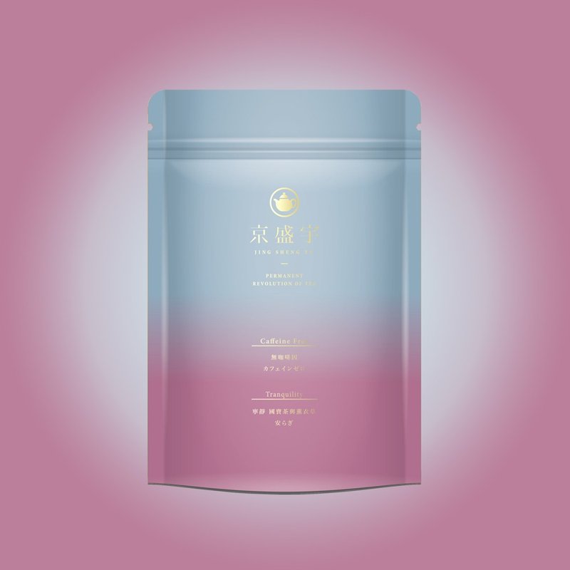 京盛宇【茶包】寧靜-薰衣草國寶茶 4g x10入(無咖啡因茶) - 茶葉/茶包/水果茶 - 新鮮食材 紫色
