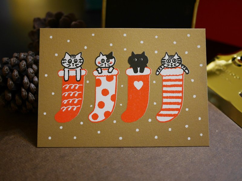 Together / Keep warm together postcard - Cards & Postcards - Paper Khaki