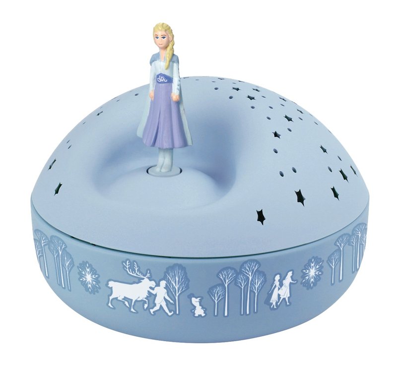 Trousselier - Disney Frozen II Elsa Star Projector with Music (12 cm) - Kids' Furniture - Other Materials 