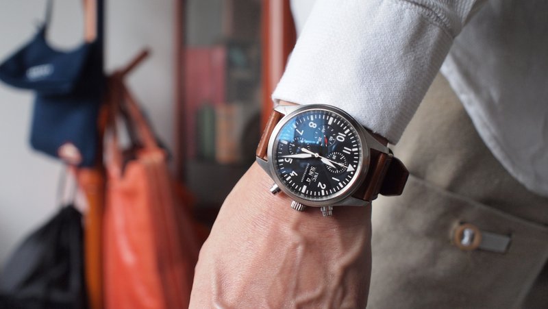 客製化萬國皮革錶帶 IWC - 錶帶 - 真皮 多色