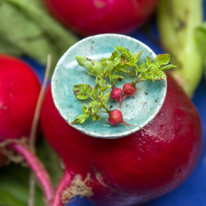 TUTORIAL Miniature radish with polymer clay | PDF + video - 手工藝教學/工具書 - 其他材質 