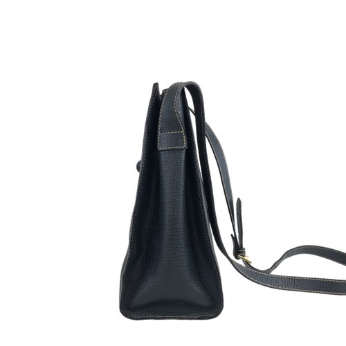 ロエベ ターンロック ショルダーバッグ ヴィンテージ 美品○ロエベ ショルダーバッグ ターンロック ロゴ型押し シボ革