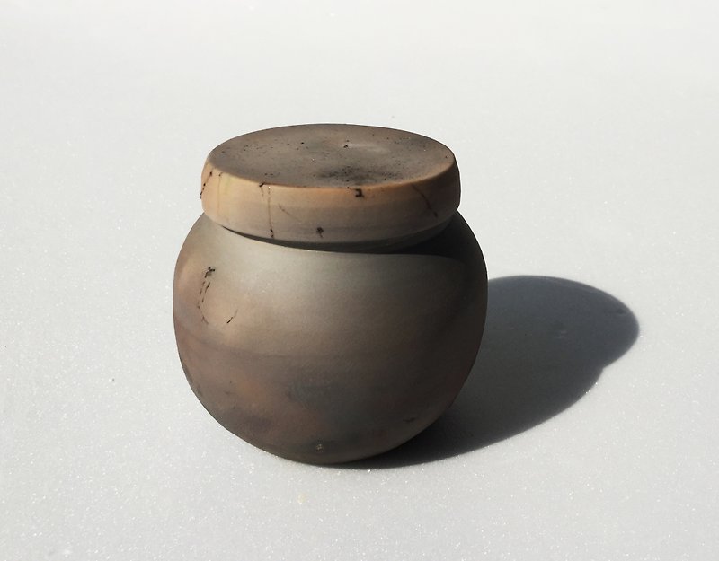 燻燒小罐 - 花瓶/陶器 - 瓷 灰色