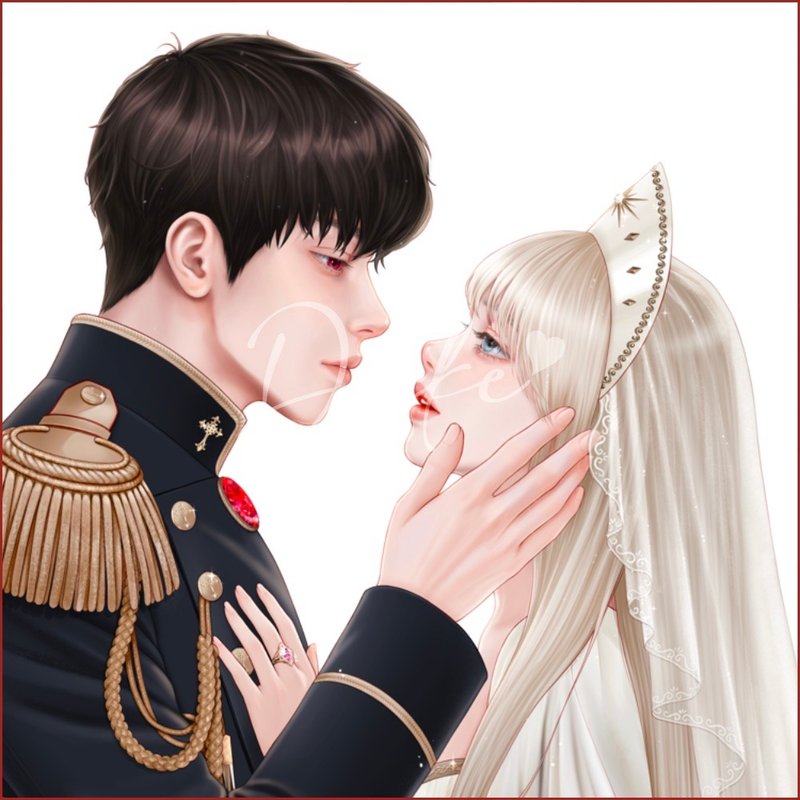 Forbidden Love - 貼紙 - 紙 多色