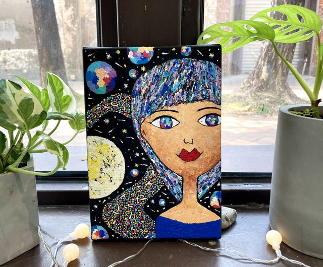 Miss Bottle Painting - Dance In The Universe 4 - Shop