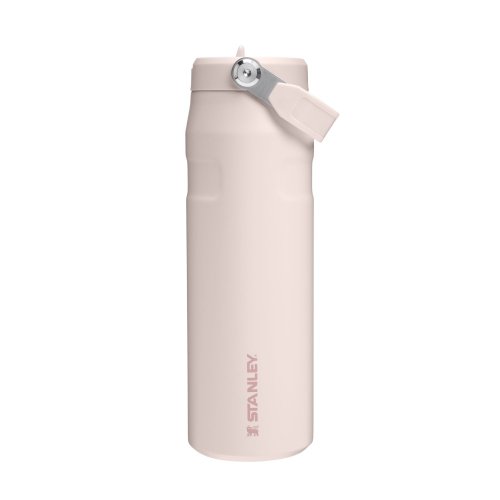 STANLEY 臺灣總代理 STANLEY輕重力系列 IceFlow Aerolight摺疊吸管杯 0.7L / 山櫻粉