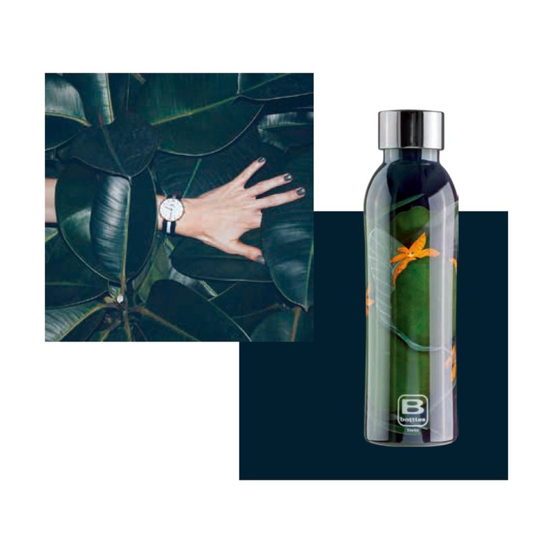 BUGATTI忘憂荷池保溫瓶500ml - 保溫瓶/保溫杯 - 其他金屬 綠色