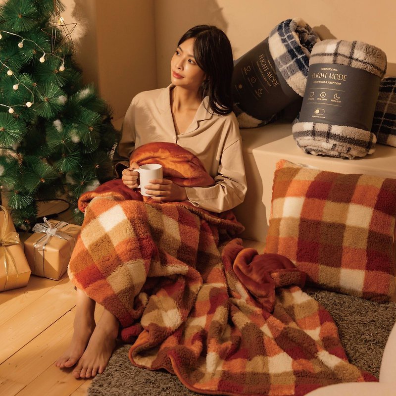 聖誕節限量賣場 披毯 羊羔絨 法蘭絨 暖毯 薄毯 沙發毯 2入 交換