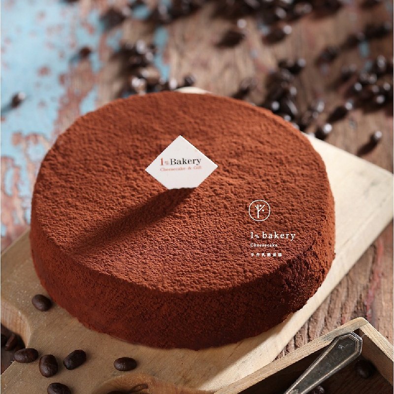 [1%bakery]Machichia cheesecake 6吋 - เค้กและของหวาน - อาหารสด สีนำ้ตาล
