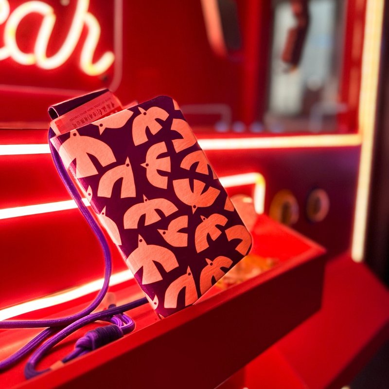 PhonePochette 手機隨身袋 Y2K 自由海鷗 客製加名 禮物 - 側背包/斜背包 - 其他材質 