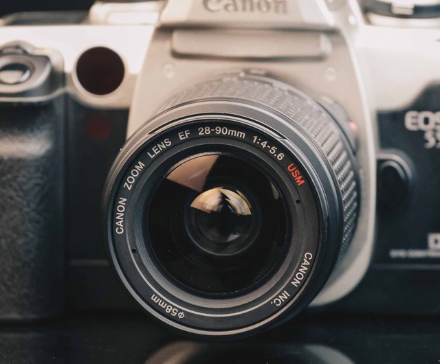 Canon EOS55 + 28-90mm f4-5.6 USM＃135フィルムカメラ - ショップ 