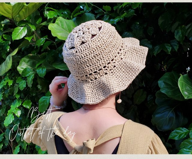 handwoven straw hat