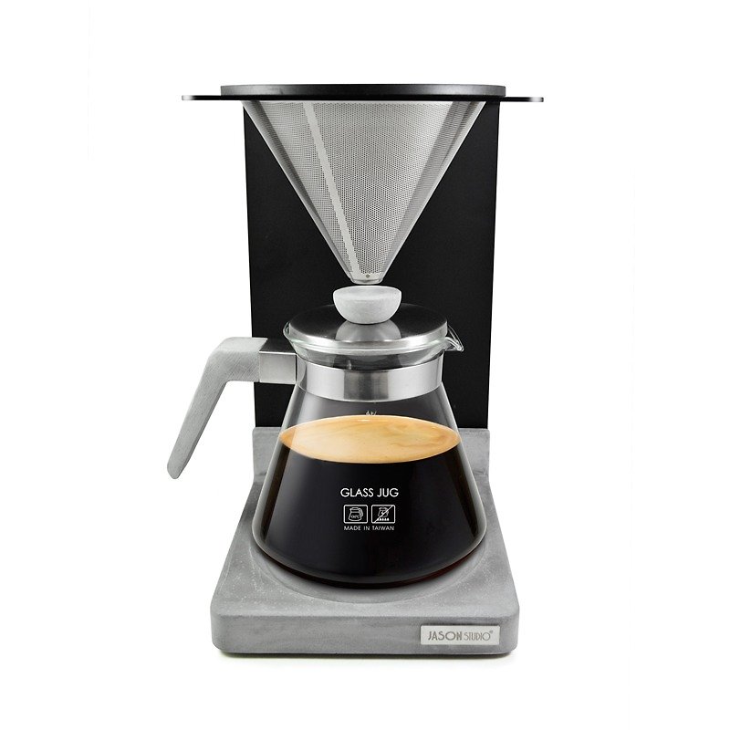 コーヒーフィルターセット（限定版）の台湾工業デザインJS 4.1カップ - コーヒードリッパー - その他の素材 グレー