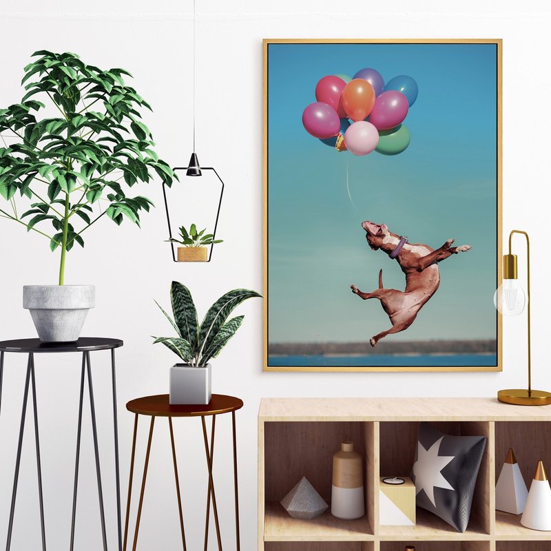 ハッピー走り高跳び 癒しの犬の写真 北欧のミニマリスト 家具 入り口の手配 Www Hhga Se