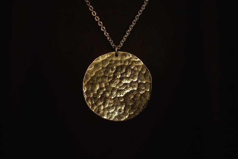 ShouZhuo handmade---月 - 項鍊 - 純銀 銀色