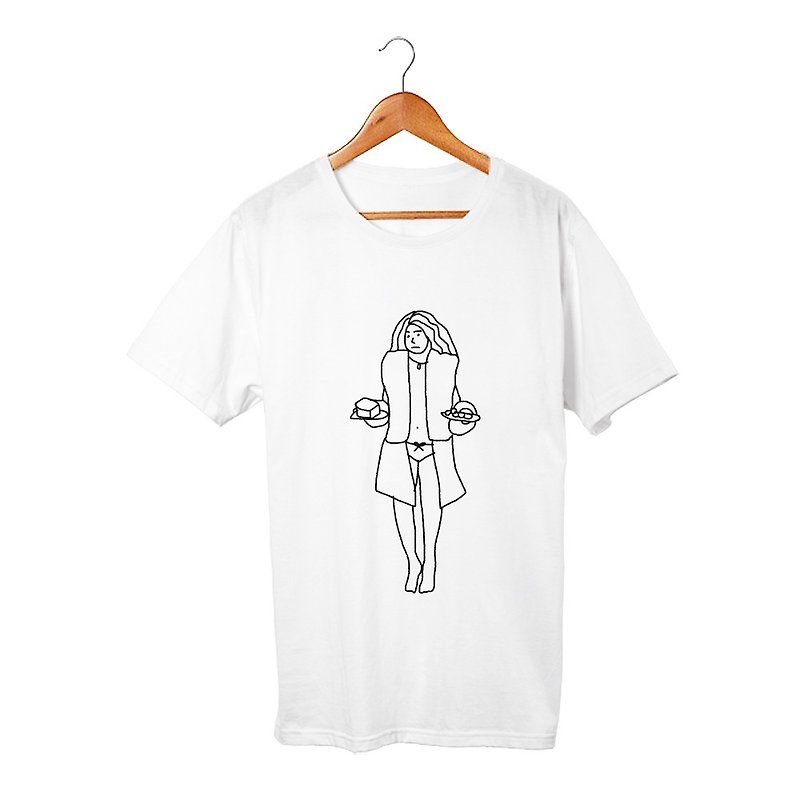 Pennie #3 Tシャツ - Tシャツ - コットン・麻 ホワイト