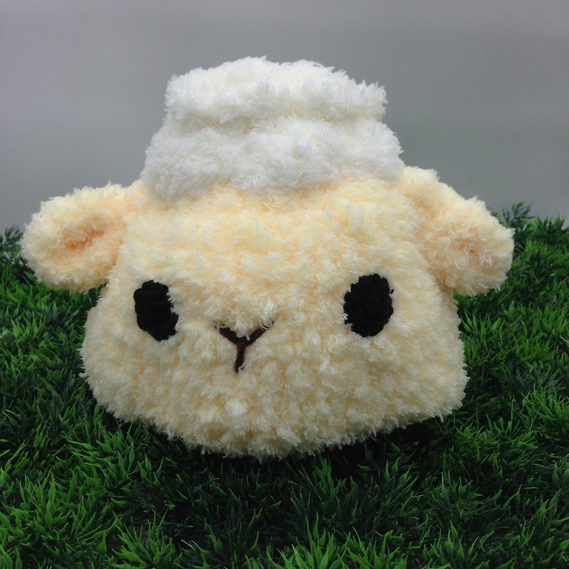 Baby cap lamb styling wool cap Halloween dress up Christmas gifts birth month sheep - อื่นๆ - เส้นใยสังเคราะห์ 