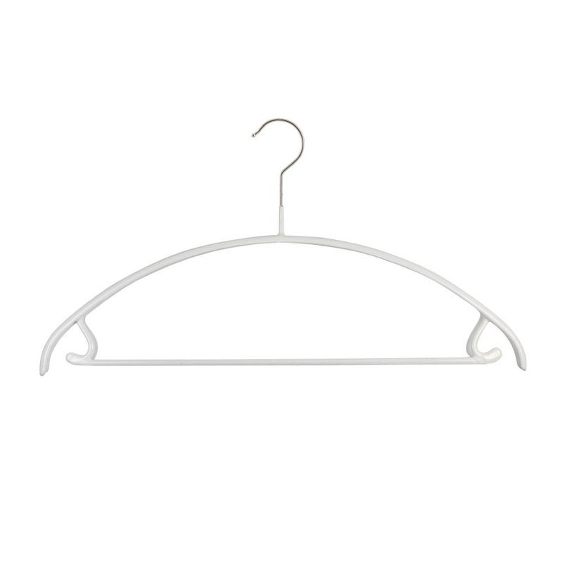 【德國MAWA】時尚無痕套裝衣架止滑衣架42cm(白色/30入) - 衣架/衣帽架/掛勾 - 其他金屬 白色