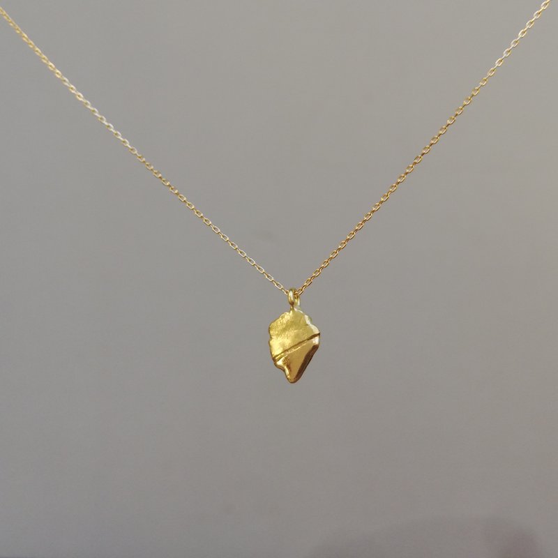 18K Bi-color Ladies Gold Necklace_143919 - สร้อยคอ - เครื่องประดับ สีทอง