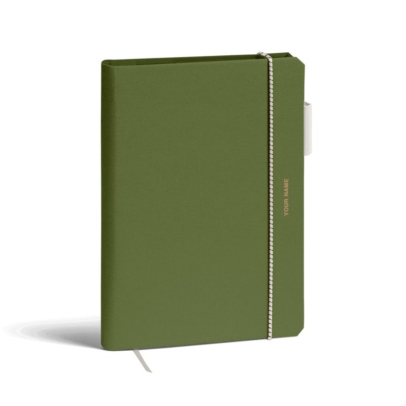 [Customized Gift] Juniper Pine Green Customized Notebook - Notebooks & Journals - Paper 