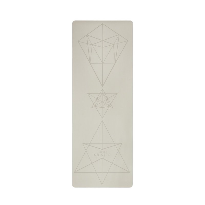 【Clesign】COCO Pro Yoga Mat 瑜珈墊 4.5mm - Mocha Cream - 瑜珈墊 - 其他材質 卡其色