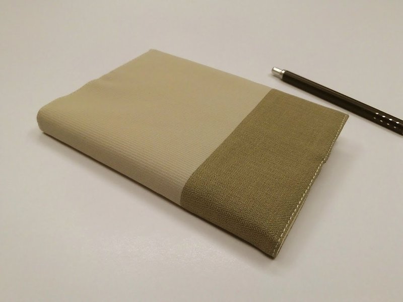 Exquisite A6 cloth book clothing ~ light khaki (single product) B04-028 - Notebooks & Journals - Other Materials 
