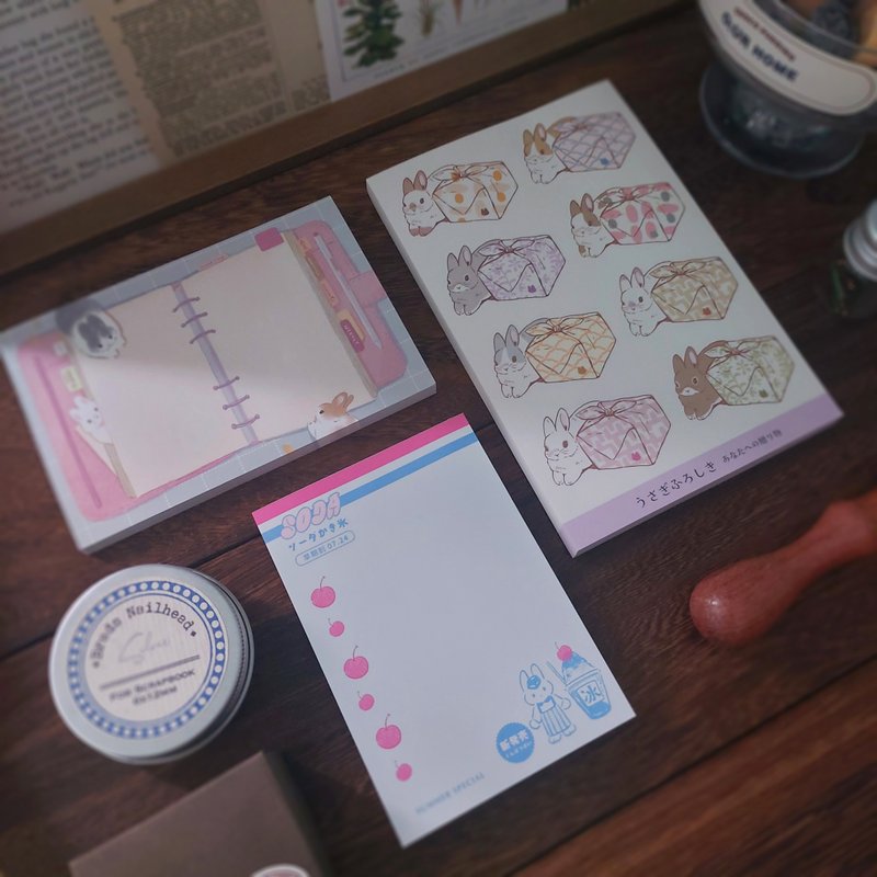 Rabbit Notepad - สมุดบันทึก/สมุดปฏิทิน - กระดาษ 