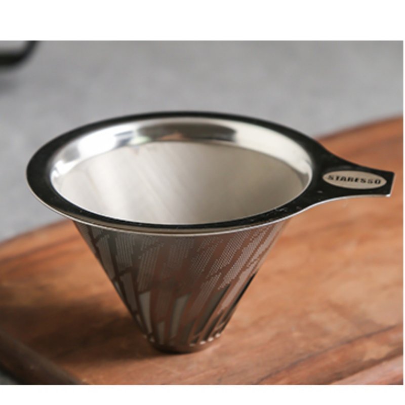 【可重用】Staresso |  不鏽鋼咖啡濾杯 FILTER W-6M - 咖啡壺/手沖壺 - 其他金屬 