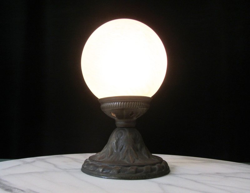 【老時光 OLD-TIME】ヴィンテージガラス製テーブルランプ - 照明・ランプ - その他の素材 