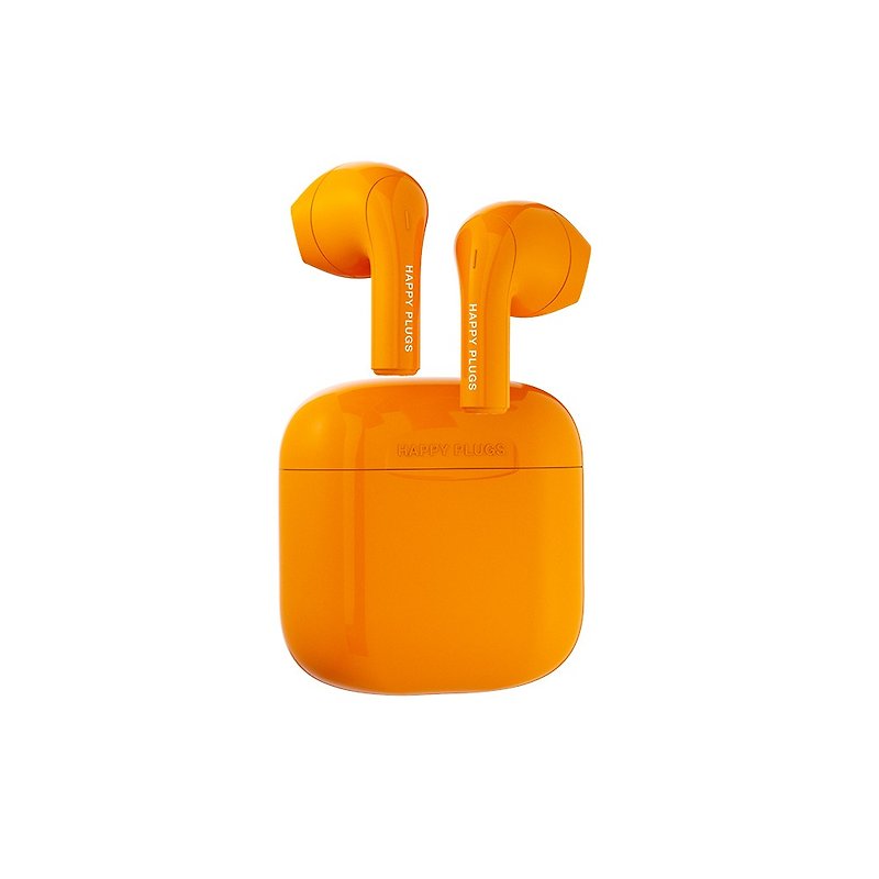 Happy Plugs Joy真無線藍牙耳機 - 霓光橘【新品上市】 - 耳機/藍牙耳機 - 其他金屬 橘色