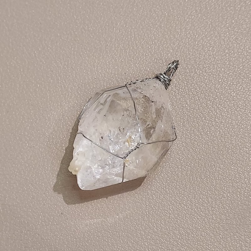 閃靈鑽原石配鏈 - 淨化全身 , 清除負面能量 - 吊飾/掛飾 - 水晶 