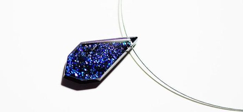 [Made to order] Midnight shooting star - Necklaces - Other Metals 