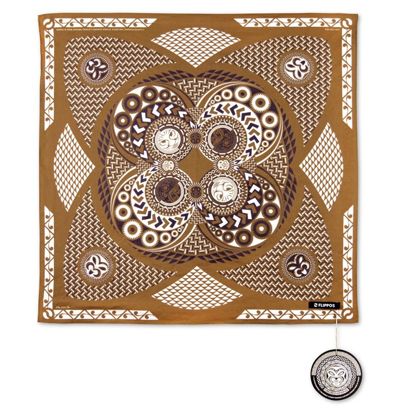 Tā moko Bandana - LOOK HOW THEY SHINE FOR YOU - 領結/領巾 - 棉．麻 