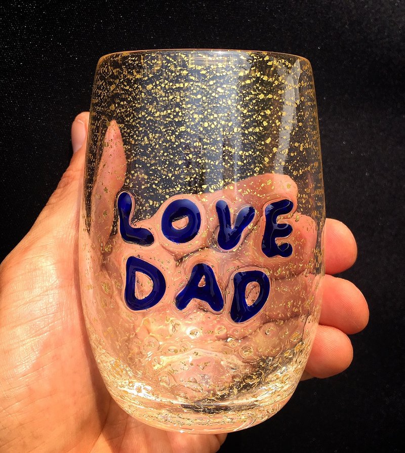 LOVE DAD Glass - แก้ว - แก้ว สีทอง