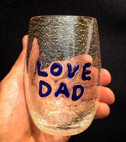 yugen-glass-japan LOVE DAD Glass