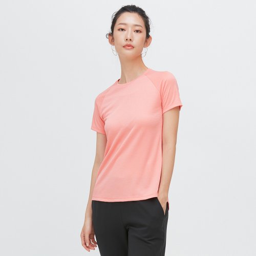 VOUX 抗菌透氣速乾上衣(女)-貝殼粉