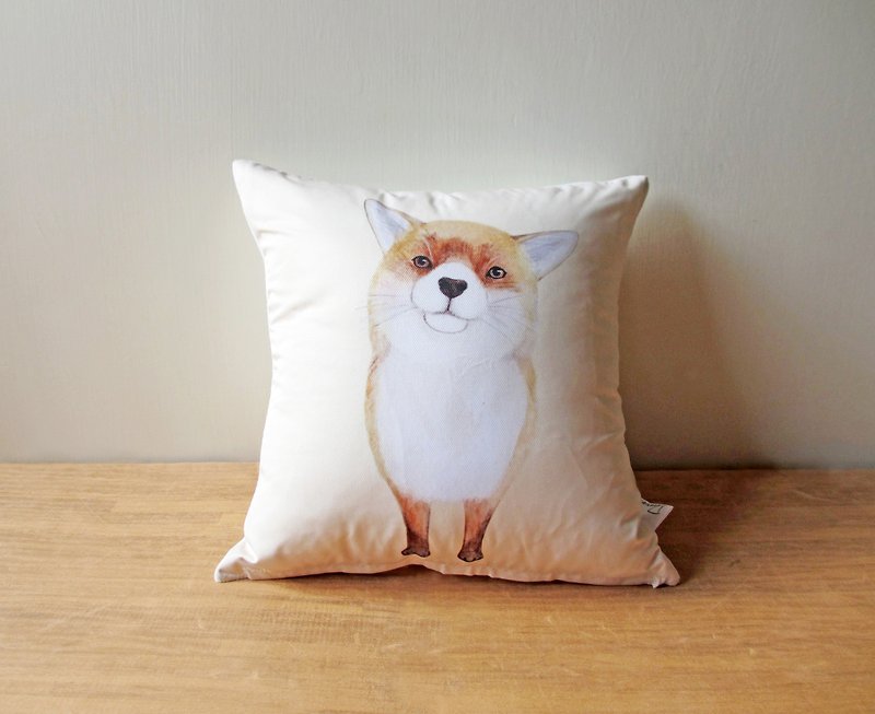 SILLY and other meters | Original design - cute little fox pillow - Pillows & Cushions - Polyester 