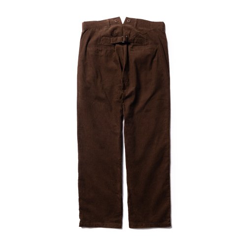 コーデュロイパンツ-ブラウンブラウン - ショップ retrodandy-tw