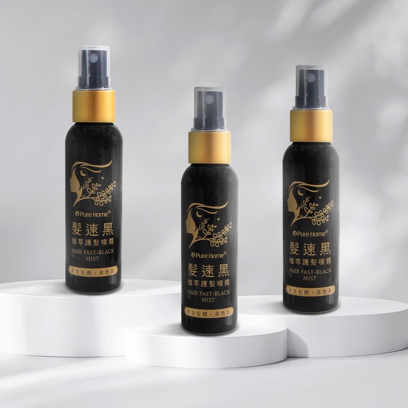 【Pure Home】Hair Fast-Black Mist - Conditioners - Other Materials Black