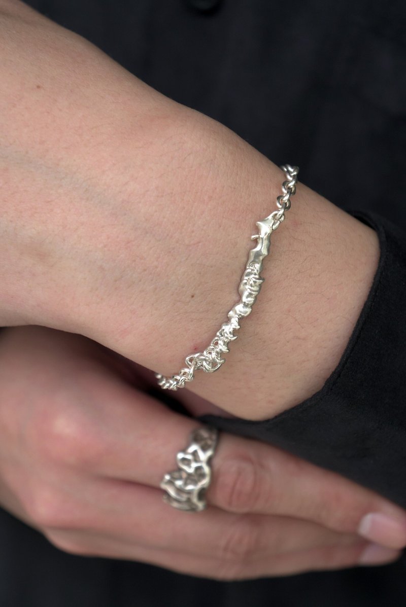 Melting bracelet - Bracelets - Sterling Silver 