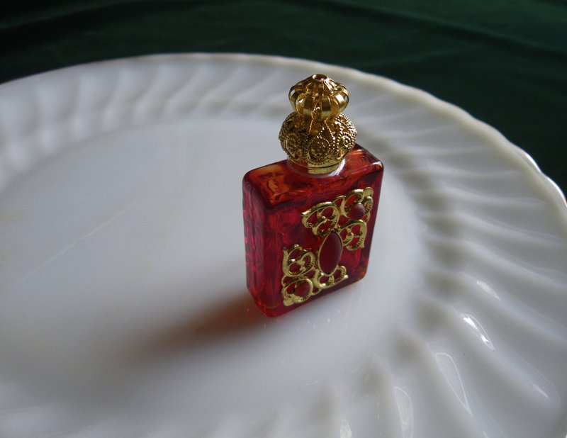 [OLD-TIME] Early Czech exquisite hand-made portable perfume bottle #21 - ของวางตกแต่ง - วัสดุอื่นๆ 