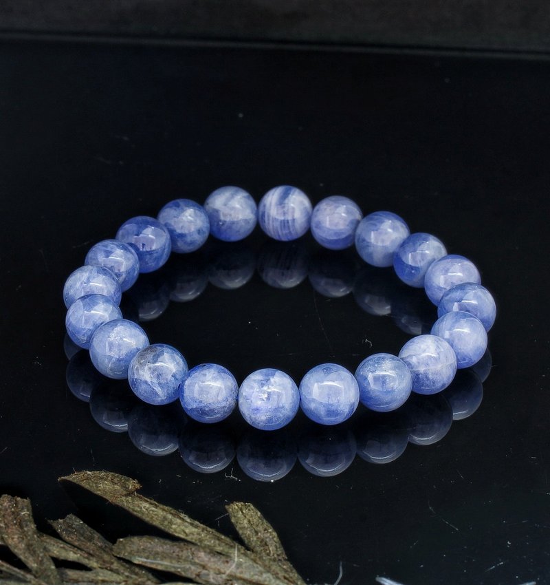 Tanzanite  9.8mm Crystal Bracelet - สร้อยข้อมือ - คริสตัล 