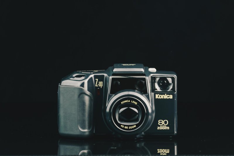 Konica Z-up 80 SUPER ZOOM #6995 #135底片相機 - 相機/拍立得/底片相機 - 其他金屬 黑色