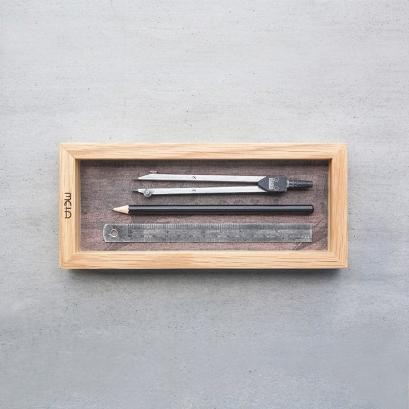 手作り木製ペンケース∣ホワイトホワイト - ペンケース・筆箱 - 木製 