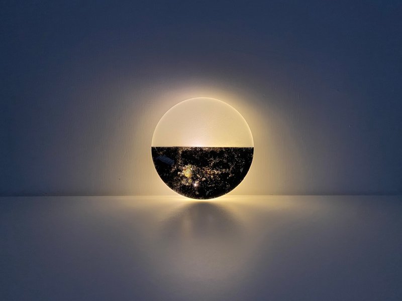 / 樹脂手繪星空燈 - 磨砂 / - 燈具/燈飾 - 樹脂 黑色