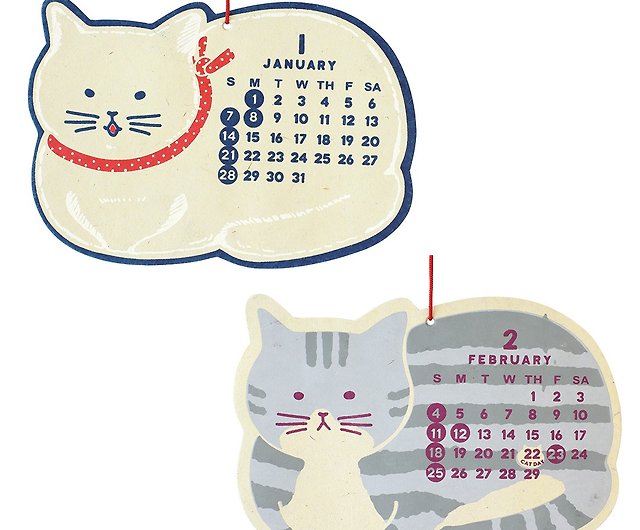 店 〔予約〕'24 猫カレンダーのら