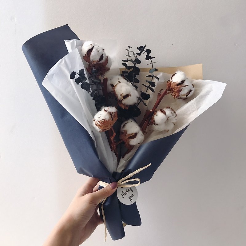 {BUSYBEE} ghost cotton bouquet - Items for Display - Plants & Flowers 