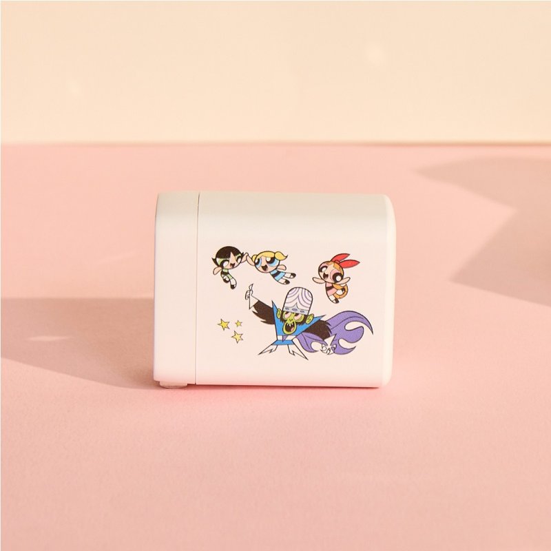 飛天小女警打擊邪惡GaN 40W Type-C雙孔充電頭 - 手機配件 - 塑膠 透明